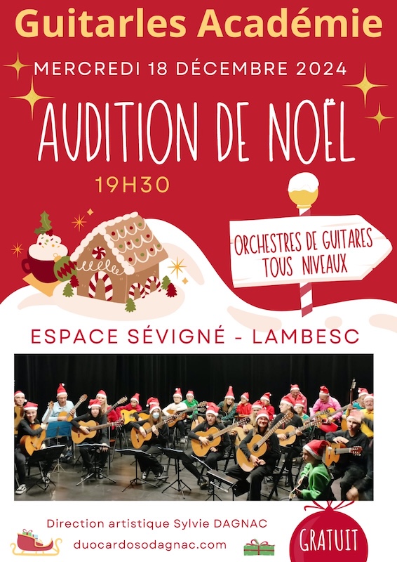 Audition de Noël 2024