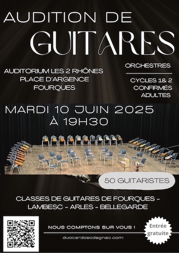 Audition à Fourques