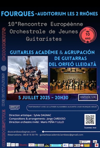 Concert à Fourques 2025