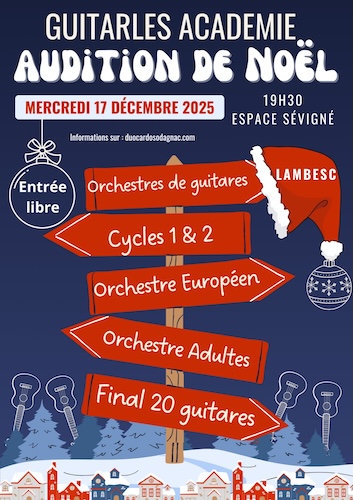 Auditions de Noël 2025