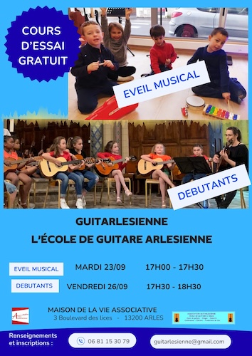 Ecole de guitare arlésienne